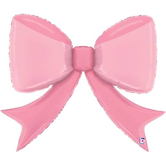 Michaels, 41" Pretty Pink Bow Foil Balloon – Category: Foil Balloons
